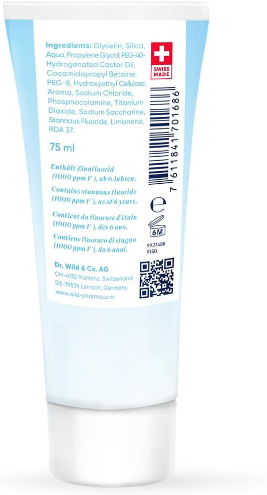 Emofluor Daily Care Toothpaste, For Daily Care Of Sensitive Teeth, With Stabilised Stannous Fluoride