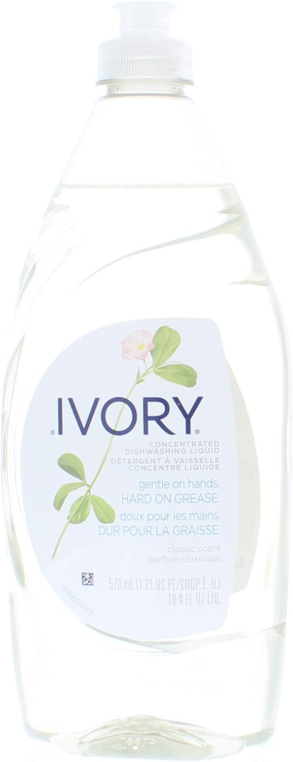 Ivory Classic Scent Dishwashing Liquid Dish Soap 19.4 Fl. Oz