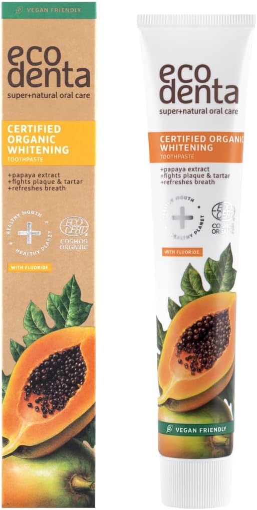 Ecodenta Certified Organic Whitening Toothpaste 75Ml