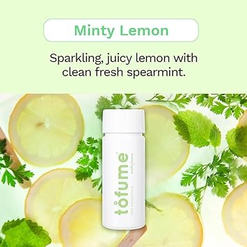 Effervescent Bathroom Air Fresheners - Minty Lemon Fragrance - Toilet Deodorizer Tablets, 3 Pack