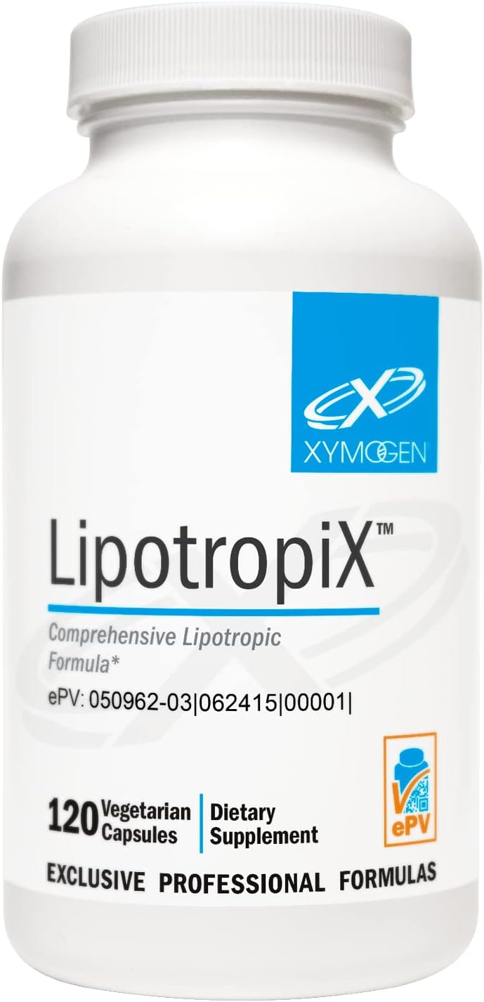 XYMOGEN LipotropiX - Lipid Metabolism + Liver Support - Dandelion + Ce