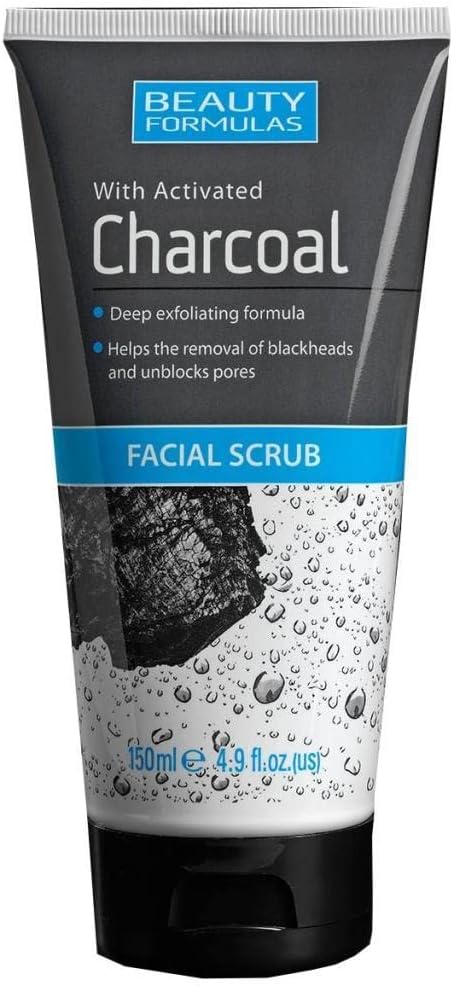 Beauty Formulas Charcoal Facial Scrub