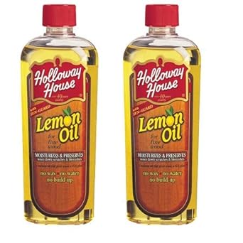 Holloway House Wood Restorer, Lemon Oil, 16 Oz (2) : Health & Household