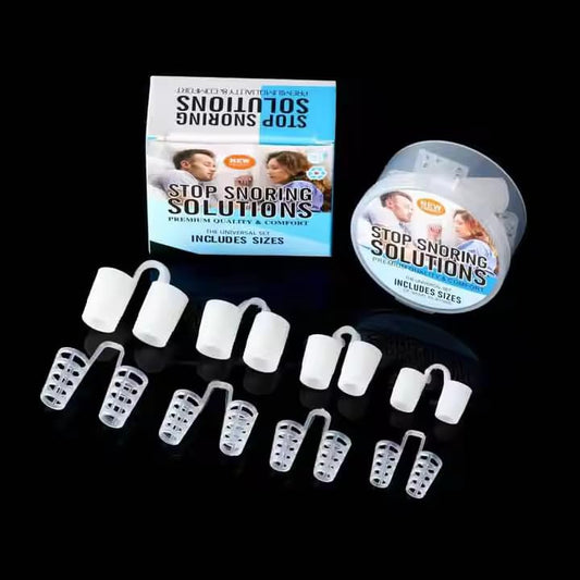 Anti-Snoring Nose Vents –Nasal Dilators and Nose Clips for Snoring Relief and Better Sleep(8Pcs/Box)