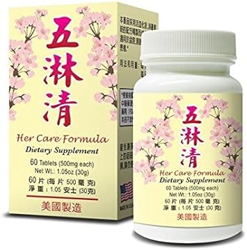 Lao Wei Her Care Formula Herbal Supplement Promote Body Balance Made in USA : Health & Household