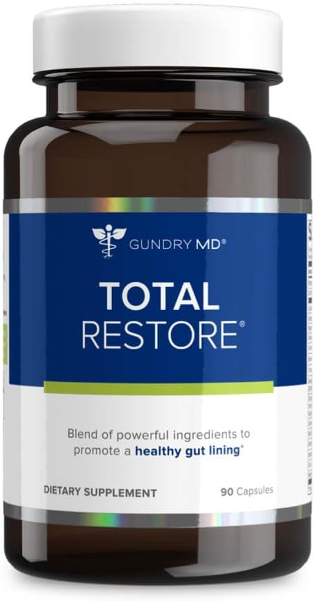 Gundry MD? Total Restore? Gut Health and Gut Lining Support Supplement - (90 Capsules)
