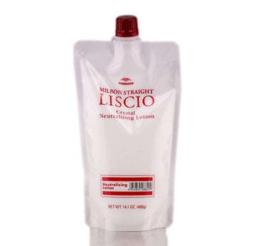 Milbon Straight Liscio Crystal Neutralizing Lotion - 14.1 Oz : Beauty & Personal Care