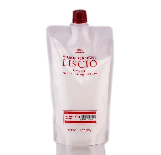 Milbon Straight Liscio Crystal Neutralizing Lotion - 14.1 Oz : Beauty & Personal Care