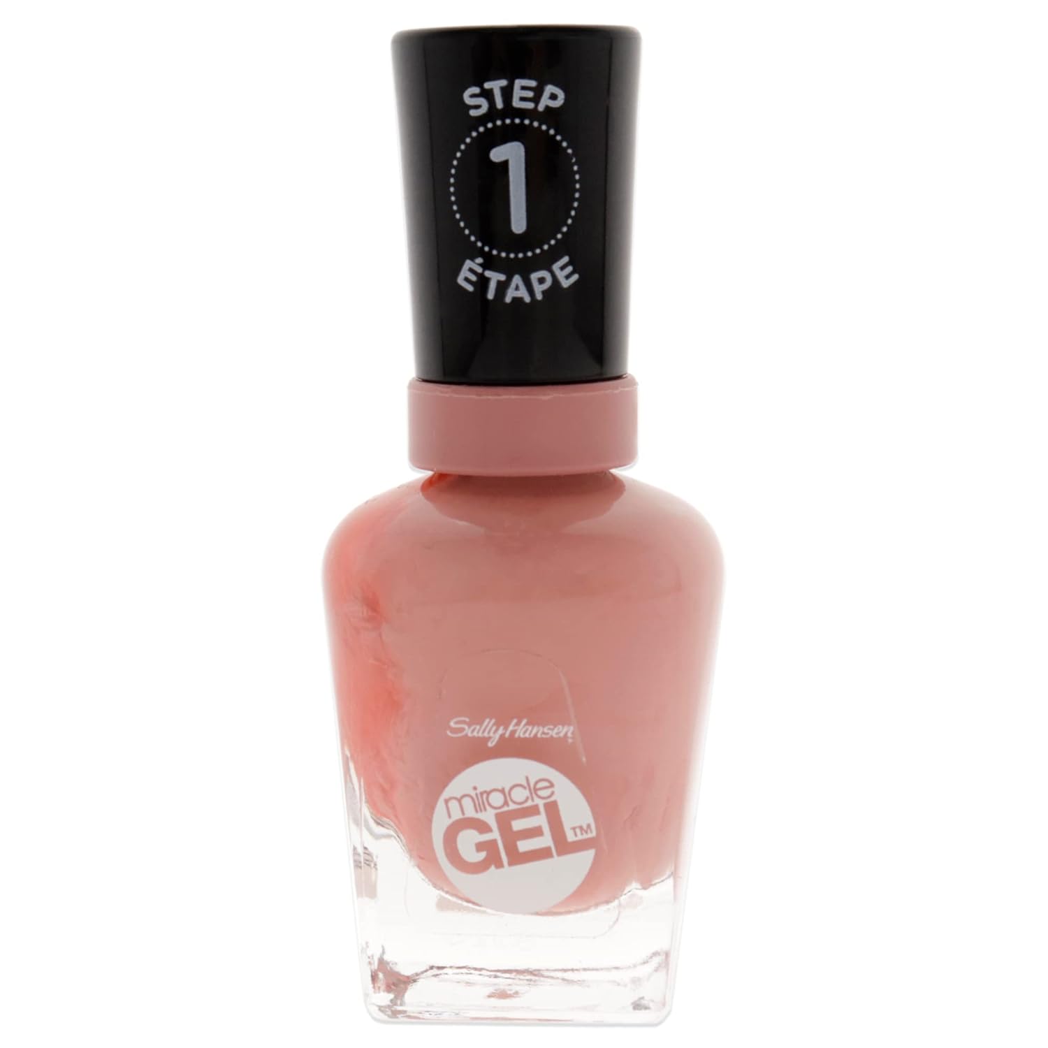 Sally Hansen Miracle Gel™, Mauve-Olous, Long Lasting, Gel-Like Formula, No Uv Lamp Needed, Pink Nail Polish