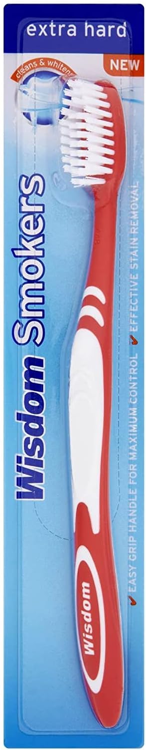 Wisdom Extra Hard Smokers Toothbrush X 3
