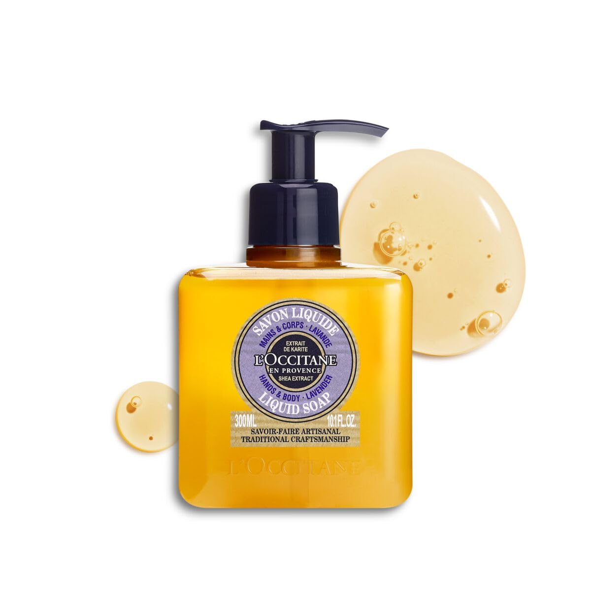 L'Occitane Shea Hands & Body Lavender Liquid Soap 10.10 Fl. Oz