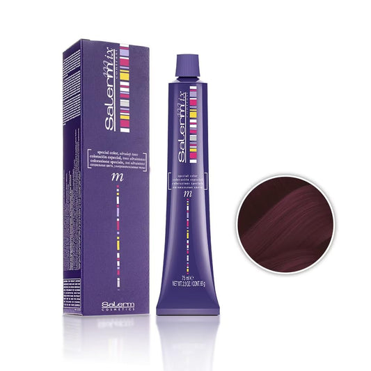 Salermix Reddish Hair Coloring Cream #0.96 Iris Tokyo For Unisex, 2.3 Ounce / 75Ml : Beauty & Personal Care