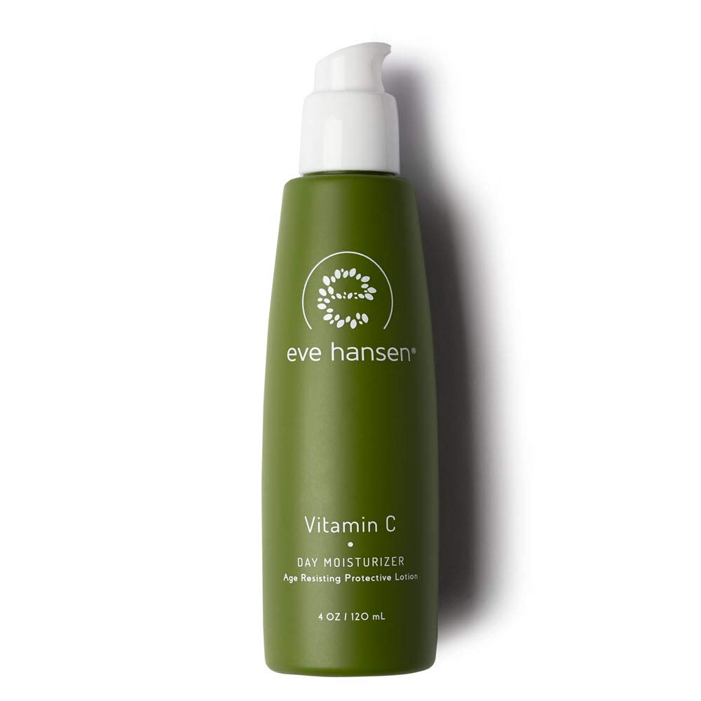Eve Hansen Dermatologist Tested Vitamin C Moisturizer - Premium, Hypoallergenic, Fragrance Free Natural Face Moisturizer | Face Lotion To Improve Elasticity And Reduce Dark Spots And Fine Lines | 4 Oz