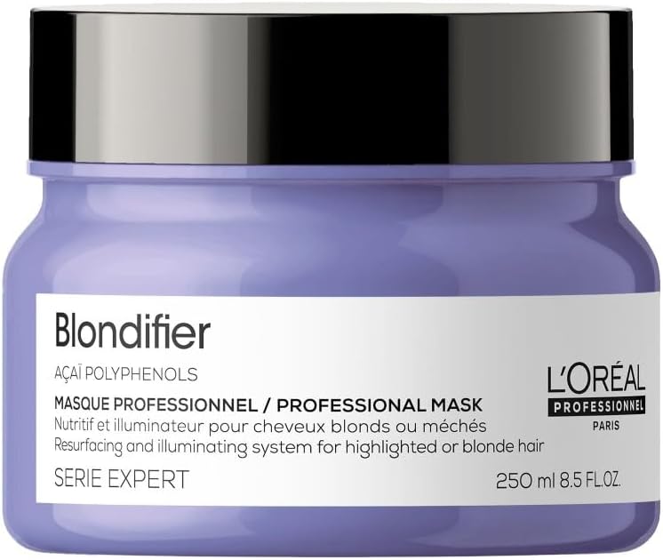 L’Oréal Professionnel Mask, For Highlighted Or Blonde Hair, Serie Expert Blondifier, 250 Ml