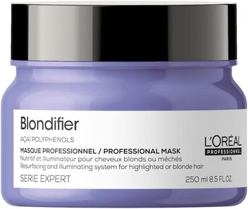 L’Oréal Professionnel Mask, For Highlighted Or Blonde Hair, Serie Expert Blondifier, 250 Ml