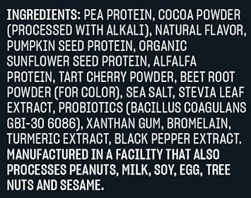 Vega Sport Premium Vegan Protein Powder, Chocolate - 30G Plant Based Protein, 5G Bcaas, Low Carb, Keto, Dairy Free, Gluten Free, Pea Protein For Women & Men, 12 X 1.6 Oz Sachets (Packaging May Vary)