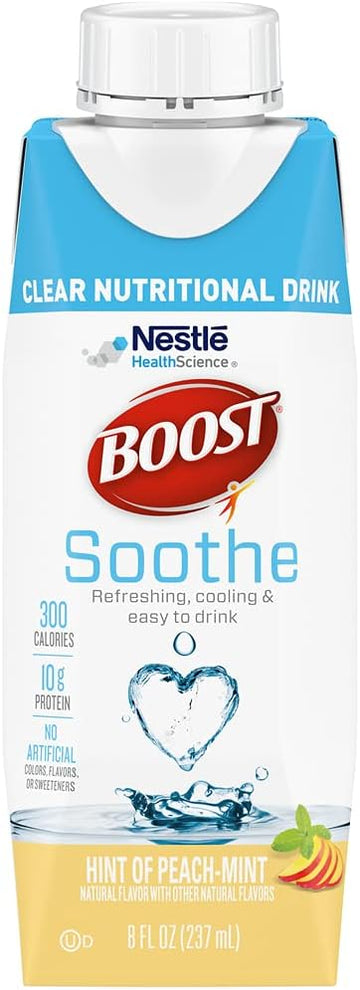 BOOST Soothe Peach-Mint, 24 Count