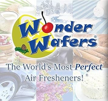Wonder Wafers 25 CT Individually Wrapped Fresh Lemon Air Fresheners : Automotive