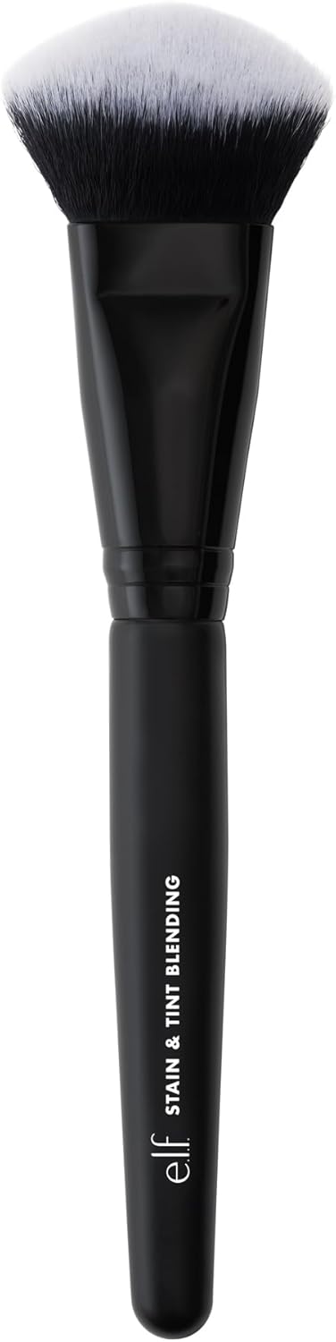 E.L.F. Stain & Tint Blending Brush, Liquid Blush Brush For Blending & Creating An Even Finish, Made With Synthetic Bristles, Vegan & Cruelty-Free