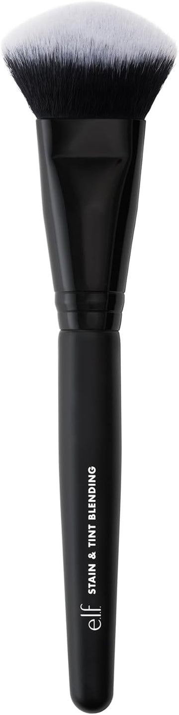 E.L.F. Stain & Tint Blending Brush, Liquid Blush Brush For Blending & Creating An Even Finish, Made With Synthetic Bristles, Vegan & Cruelty-Free