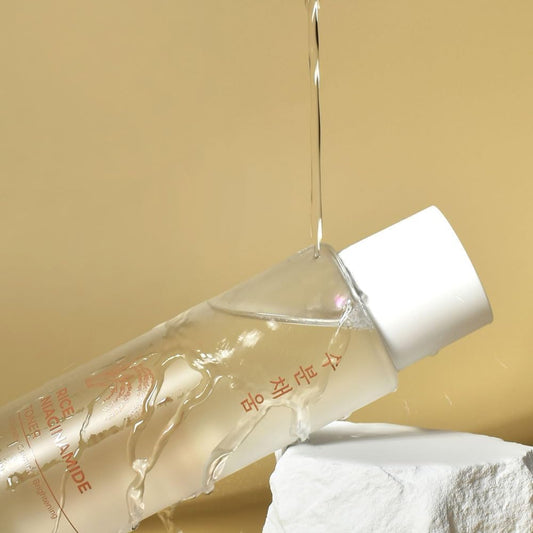 Rice Extract Daily Facial Toner For Sensitive Skin With Niacinamide - Hydrating, Non-Sticky - Skin Tone & Texture Care, Moisture Balance, Soothing 8.45Fl.Oz (250Ml) (Rice Niacinamide)