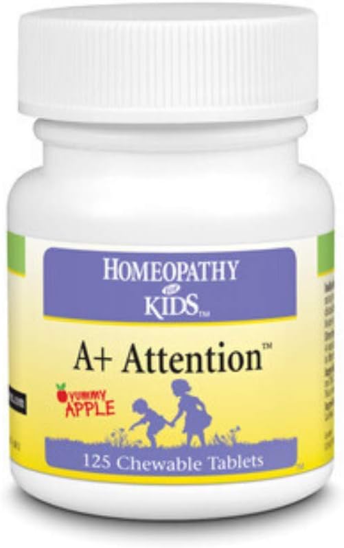 Herbs for Kids A+ Attention Tablets | 125 Count : Health & Household