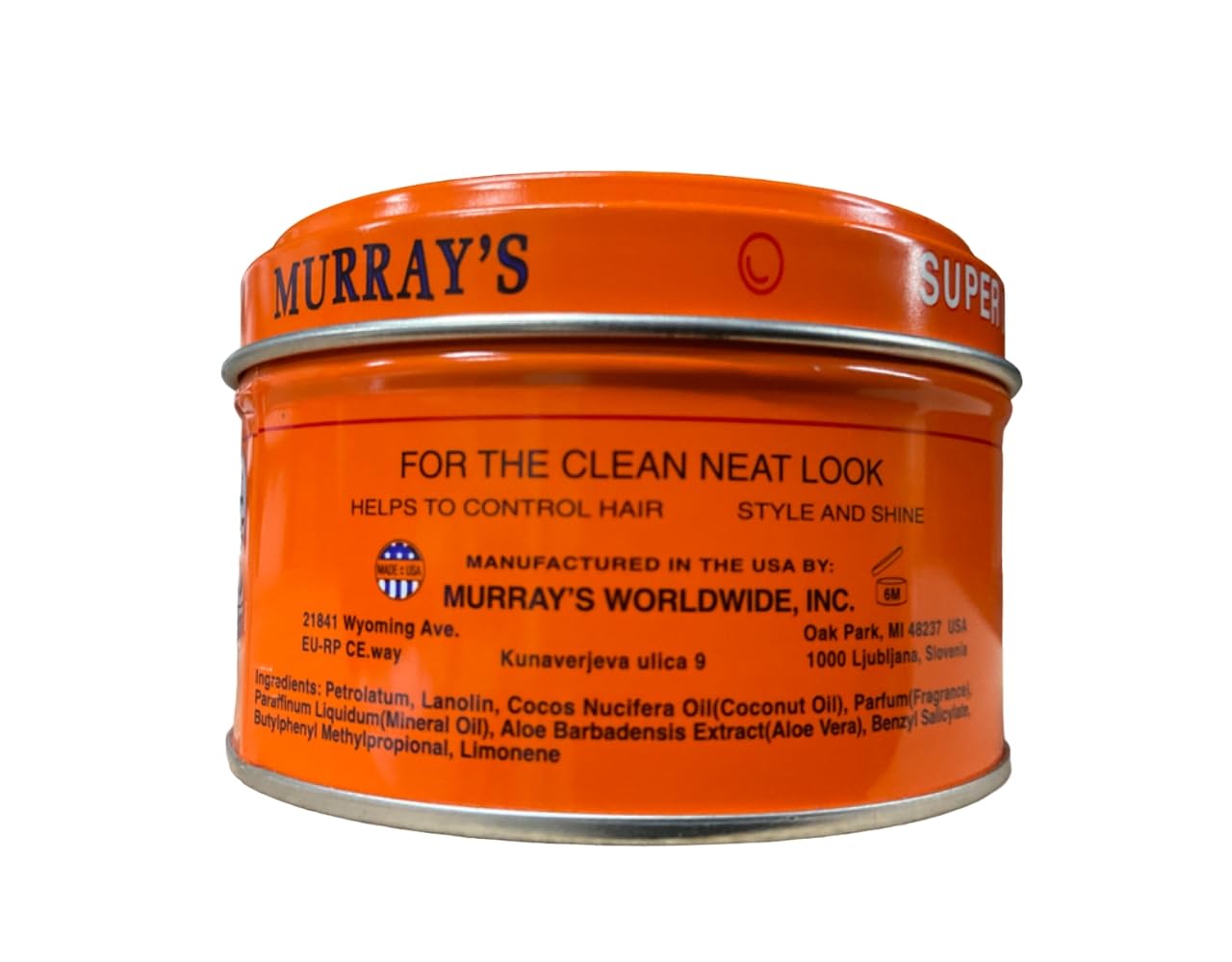 Murray'S Pomade Super Light 3 Oz. : Beauty & Personal Care