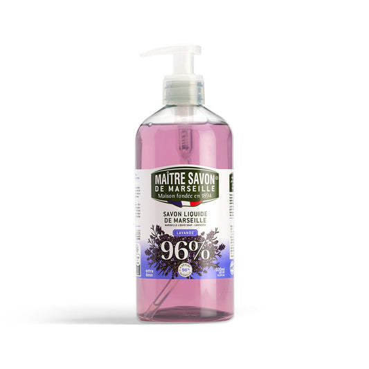 Extra Gentle Liquid Soap With Pump - Lavender 500 Ml (16.9 Fl Oz)