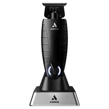 Andis Gtx-Exo Black Label Special Edition, Professional Lithium-Ion Electric Beard & Hair Trimmer, M-Force Technology, Cordless, Included Charging Stand, Black