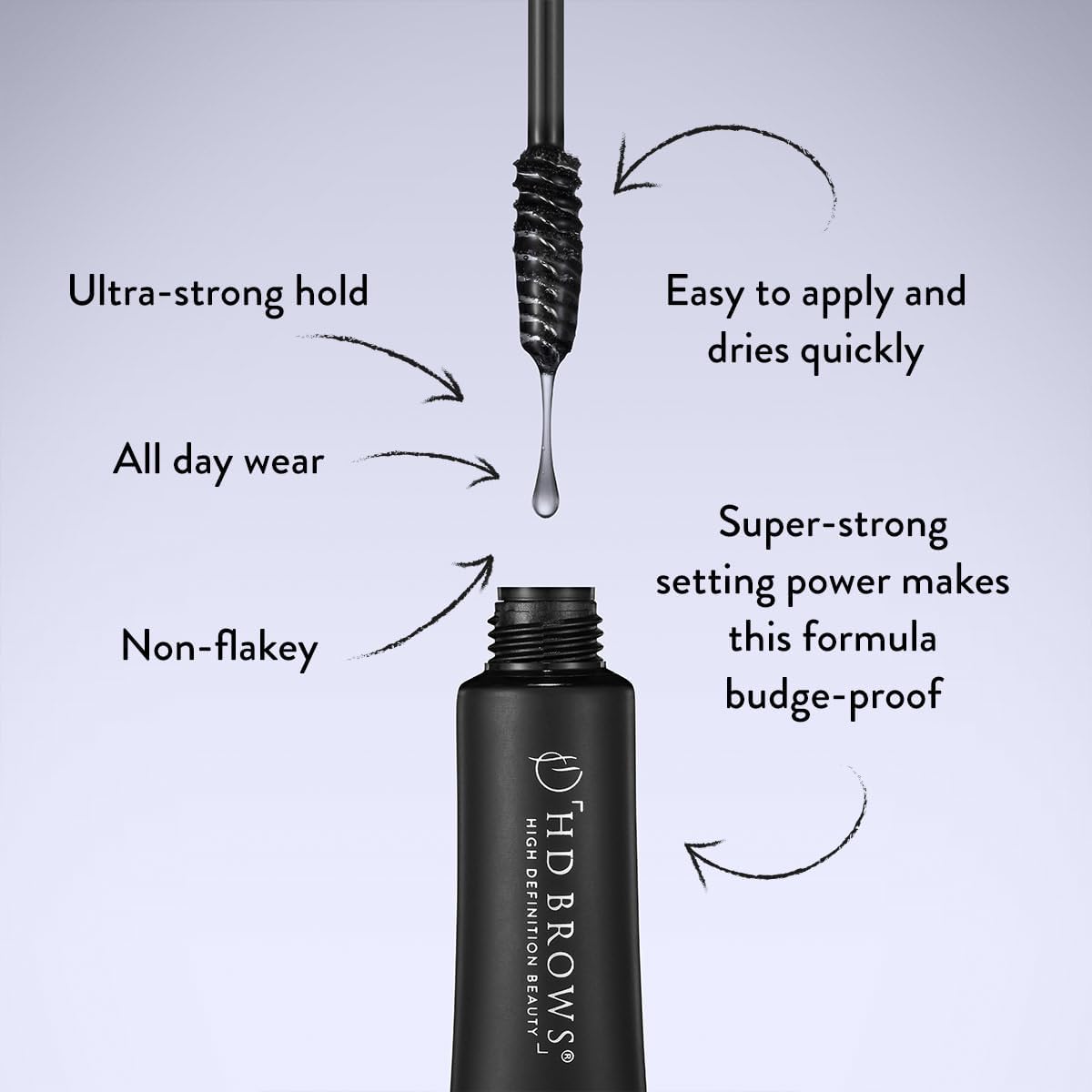 HD BROWS Brow Glue Brow Setting Gels Extreme Hold Gel, Light Ash Brown : Amazon.co.uk: Beauty