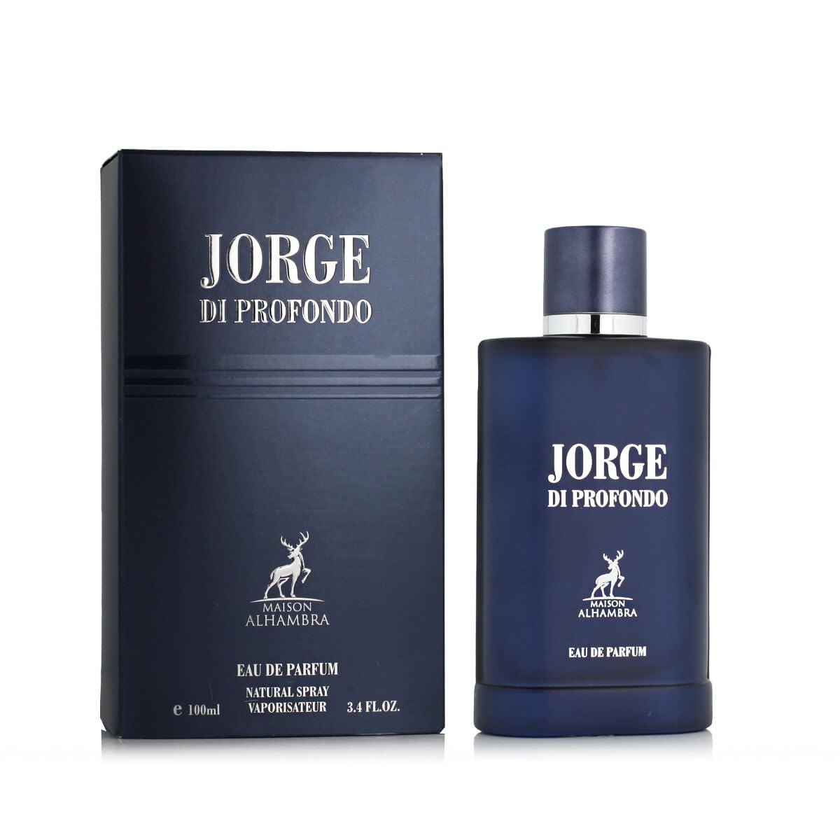 Maison Alhambra Jorge Di Profondo Eau De Parfum Spray For Men, 3.4 Ounce : Beauty & Personal Care