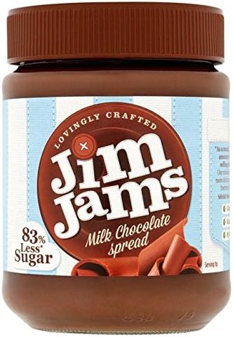 Jimjams 83% Less Sugar Milk Chocolate Spread 350G