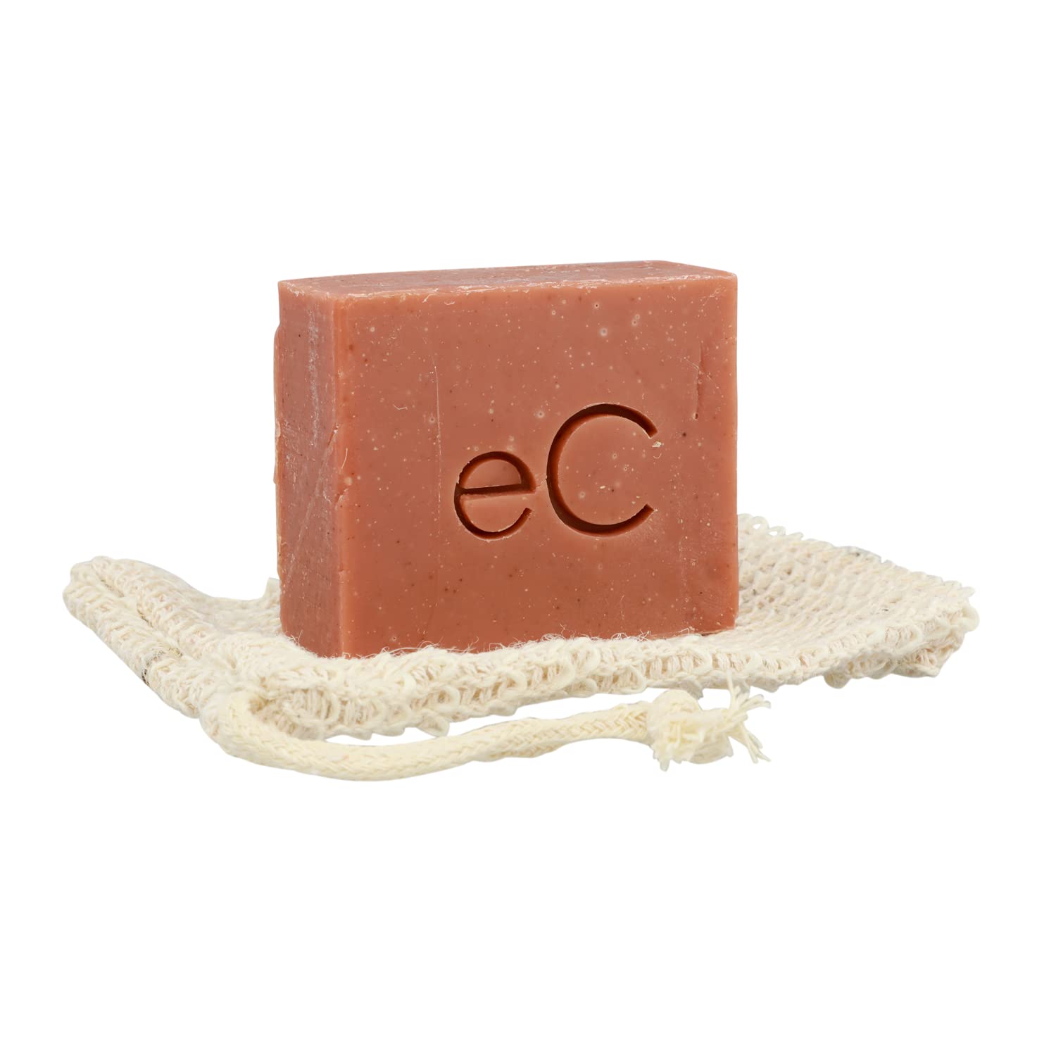 Emerginc Signature Facial Bar - Naturally Formulated Soap For Face To Clean, Moisturize & Nourish Skin - Cocoa Butter, Echinacea Oil, Lavender Oil, Rose Clay & Orange (4.5 Oz)