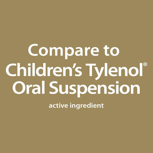 Goodsense Children'S Pain Reliever Oral Suspension Liquid, Bubble Gum Flavor, Acetaminophen 160 Mg Per 5 Ml, Effective, Safe Pain Reliever/Fever Reducer For Children Age 2-11 Years, 4 Ounces