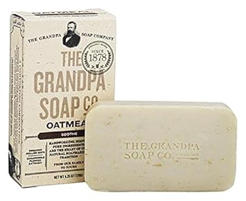 Grandpas Soap Bar Oatmeal, 4.25 Oz (3 Pack) : Beauty & Personal Care