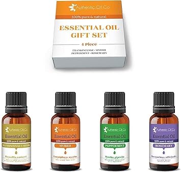 4 Piece 10ml Essential Oil Gift Set 3 Pure and Natural Oils Aromatherapy Diffuser, Cosmetics : Amazon.co.uk: Health & Personal Care