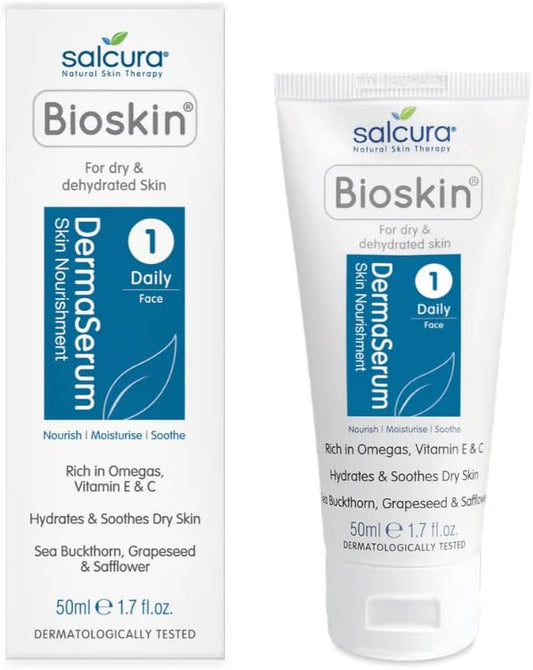 Bioskin Dermaserum A Light Natural Serum For Those With Dry, Flaky Skin, Eczema And Psoriasis