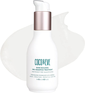 Coco & Eve Bond Building Pre-Shampoo Treatment | Dry Damaged Hair Repair | Deep Conditioning Mask For Repairing Damage & Bonds | Helps With Hair Breakage (125Ml)