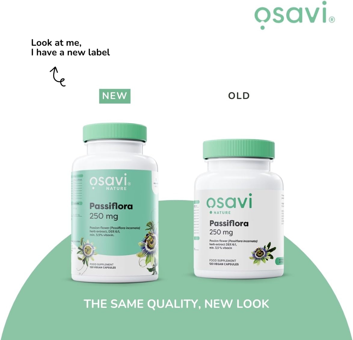 Osavi Passiflora 250 mg – 60 Vegan Capsules | Standardized Passion Flower Extract for Relaxation & Sleep Support | Helps with Mental Tension & Anxiousness : Amazon.co.uk: Health & Personal Care