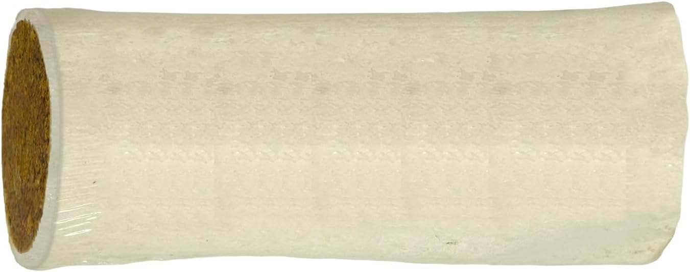 Cadet Stuffed Shin Bone - Highly Digestible, High Protein, Long-Lasting Dog Chew Bone for Aggressive Chewers, Supports Dental Health, - Cheese Flavor, Large (1 Count)