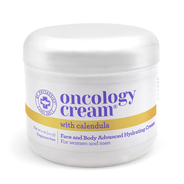 PhysAssist Oncology Calendula Cream Face & Body Advanced Hydrating Cream, for Men & Women after Radio or Chemo. 4 oz jar