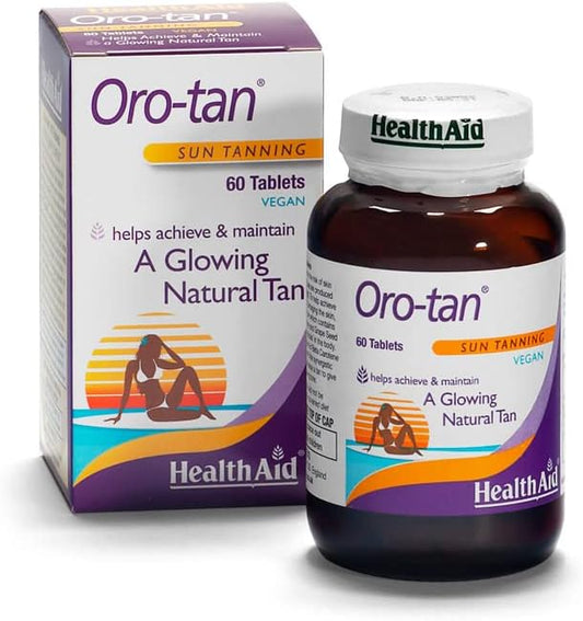 HealthAid OroTan Sun Tanning - 60 Tablets