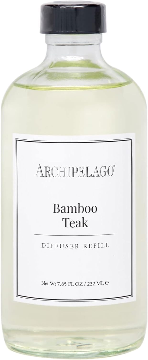 Archipelago Diffuser Refill, Bamboo Teak, 7.85 oz