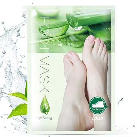 Foot mask,Exfoliating Baby Soft Skin Remover for Dead Skin and Cracked Heels-PACK OF 2