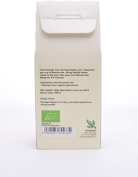 Steenbergs Organic Sencha Green Tea 80G Loose Leaf