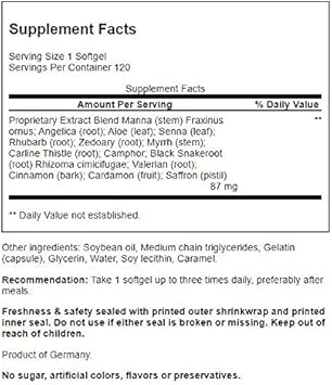 Pronatura Swedish Bitters, 120 Count : Health & Household