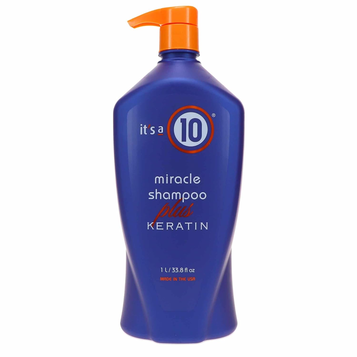 It'S A 10 Haircare Miracle Shampoo Plus Keratin 33.8 Oz, Sulfate Free : Hair Shampoos : Beauty & Personal Care