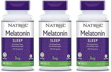 Natrol Melatonin Time Release Tablets, 3 Count