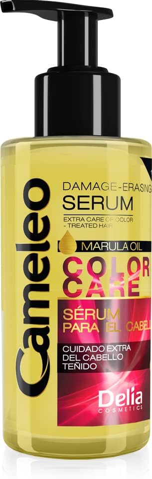 Cameleo - Marula Oil Hair Serum - Color Care Repair Serum for Damaged, Dry, Bleached Hair - On Wet & Dry Hair - No Rinsing - Paraben Free - 150ml : Amazon.co.uk: Beauty