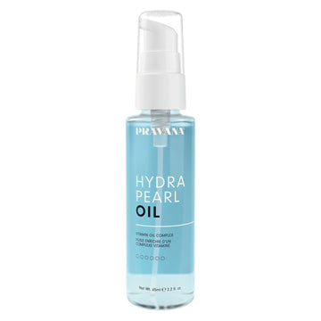Pravana Hydra Pearl Oil Vitamin Complex | Creates Smooth, Shiny, Deeply Nourished Hair | Fights Frizz & Humidity | Strengtens & Reduces Breakage | Heat Thermal Protection | 2.2 Fl Oz
